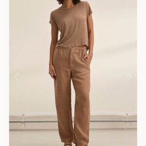 Velvet by Graham & Spencer Linen Trousers